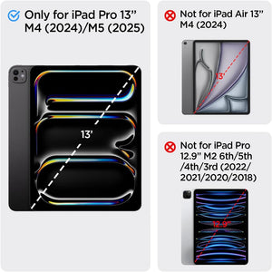 Spigen iPad Pro 13" (M5/M4) Screen Protector – Glas.tR EZ Fit Series (2 Pack)