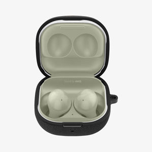 ASD01278 - Galaxy Buds 2 Pro / 2 / Pro / Live Case Urban Fit in black showing the top