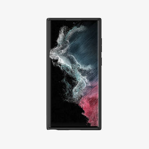 ACS03918 - Galaxy S22 Ultra 5G Case Ultra Hybrid in crystal clear showing the back