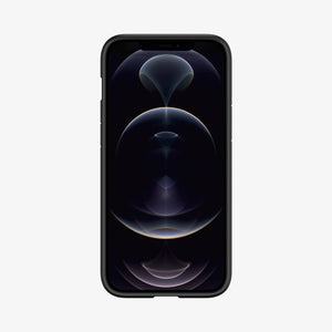 ACS01618 - iPhone 12 Pro Max Case Ultra Hybrid in crystal clear showing the back