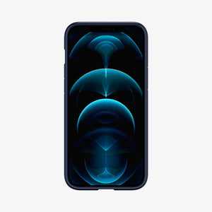 ACS01618 - iPhone 12 Pro Max Case Ultra Hybrid in crystal clear showing the back