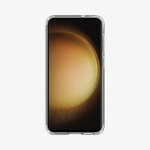 ACS05617 - Galaxy S23 Ultra Case Ultra Hybrid in crystal clear showing the back