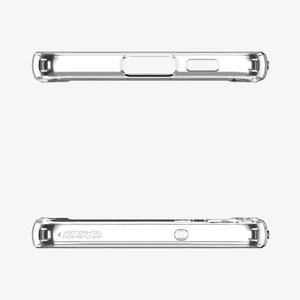 ACS05617 - Galaxy S23 Ultra Case Ultra Hybrid in crystal clear showing the back