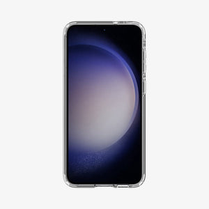 ACS05617 - Galaxy S23 Ultra Case Ultra Hybrid in crystal clear showing the back