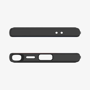 ACS07292 - Galaxy S24 Ultra Case Ultra Hybrid in Crystal Clear showing the back