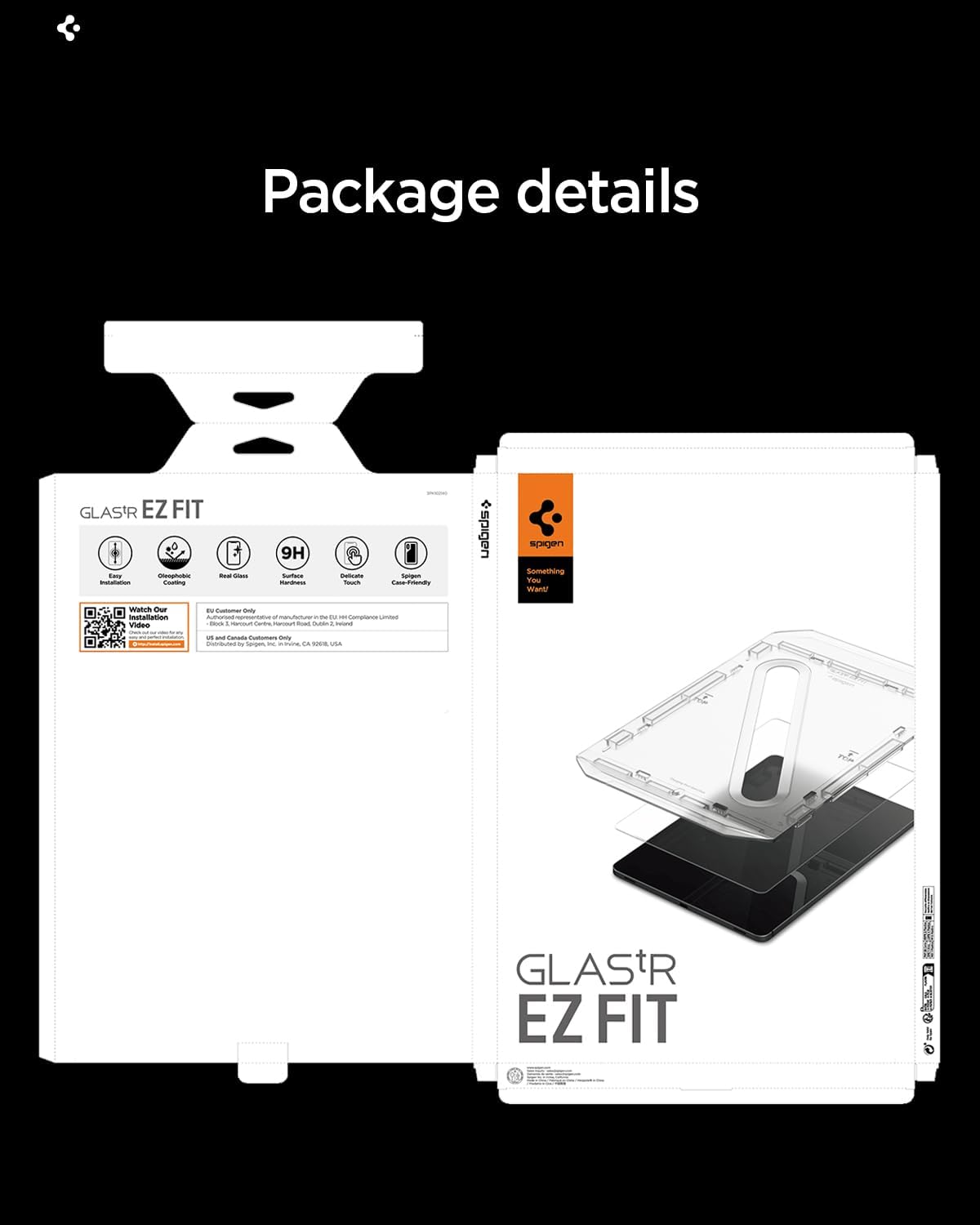 Spigen iPad Pro 13" (M5/M4) Screen Protector – Glas.tR EZ Fit Series (2 Pack)