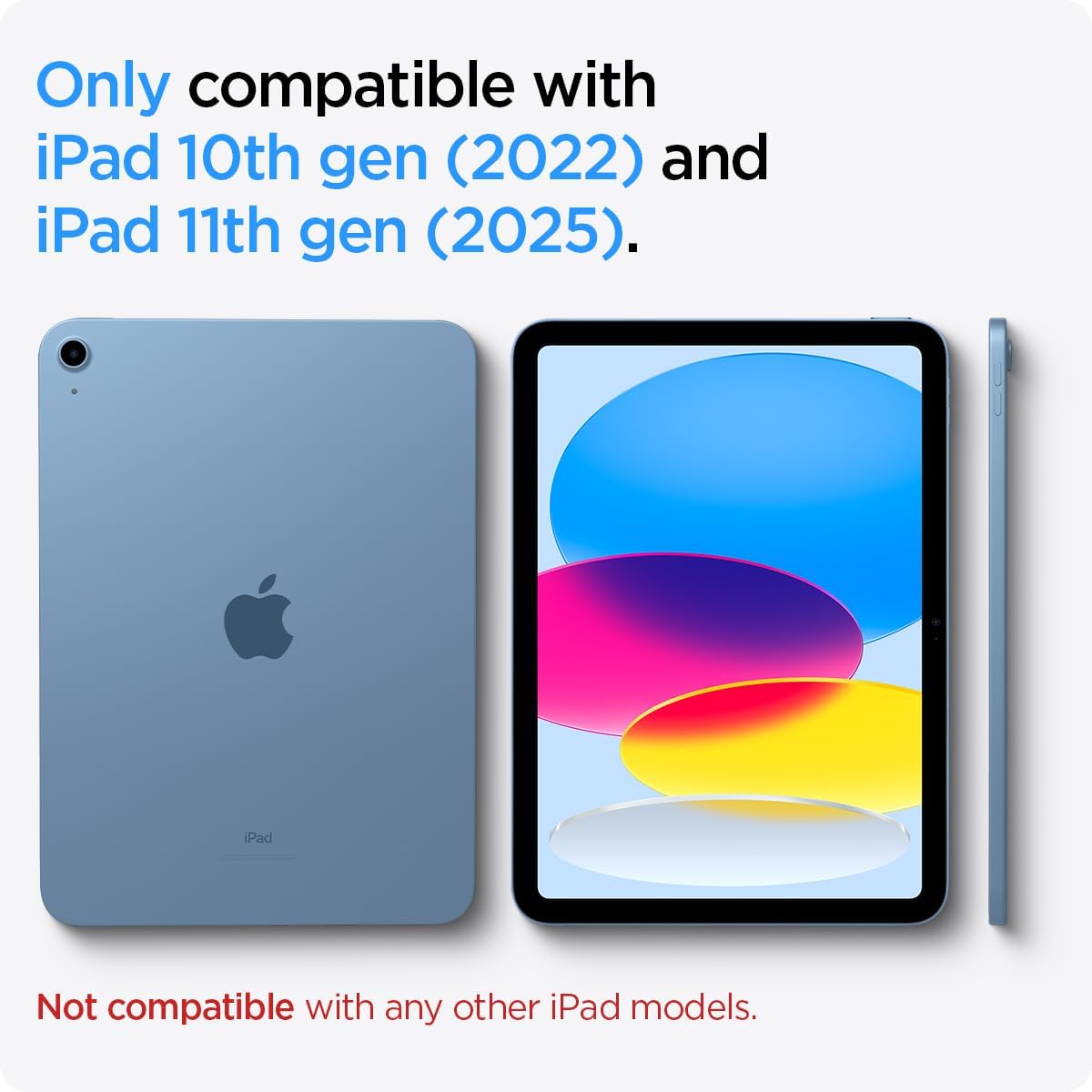 Spigen iPad 11th Generation (A16, 2025) / iPad 10th Generation (2022) Case – Rugged Armor Pro