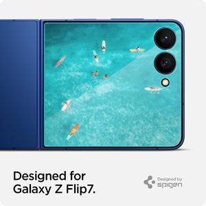 Spigen Tempered Glass Screen Protector [GlasTR EZ FIT] designed for Galaxy Z Flip 7 [Case Friendly] - 2 Pack