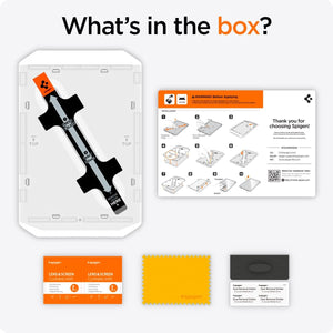 Spigen iPad 11th Generation (A16, 2025) / iPad 10th Generation (10.9", 2022) Screen Protector – Glas.tR EZ Fit (2 Pack)