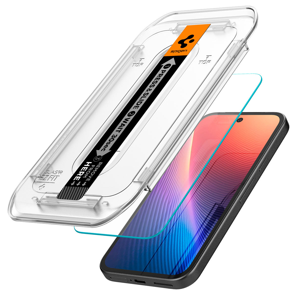 Spigen Pixel 9a Screen Protector – GLAS.tR EZ Fit (2 Pack)