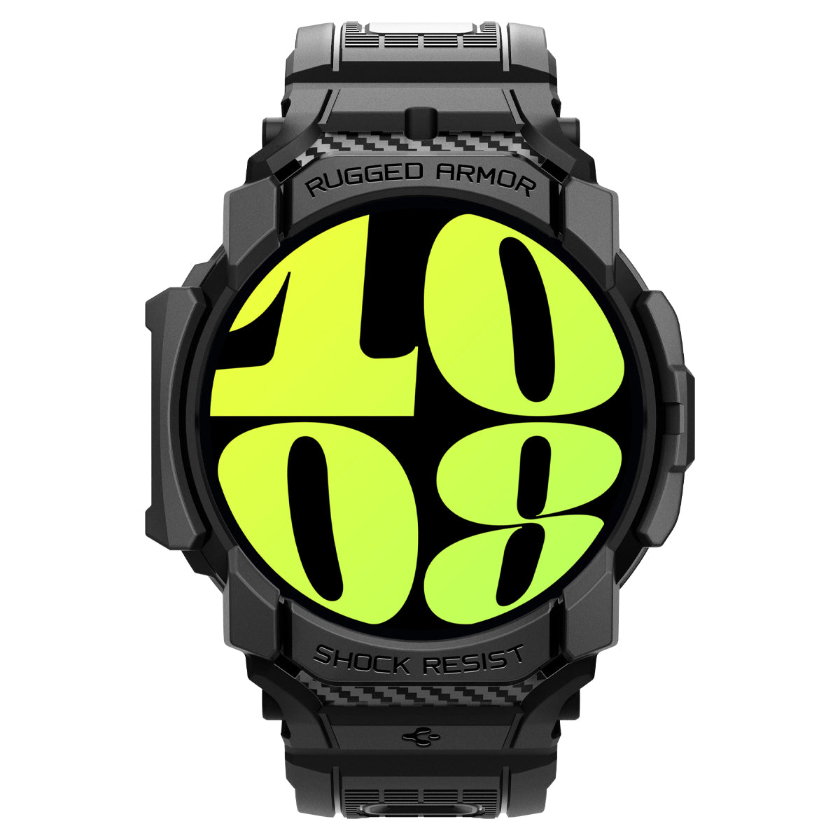 غطاء وسوار Spigen لـ Galaxy Watch 7 (44مم) – Rugged Armor Pro