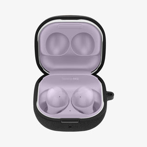 ASD01278 - Galaxy Buds 2 Pro / 2 / Pro / Live Case Urban Fit in black showing the top