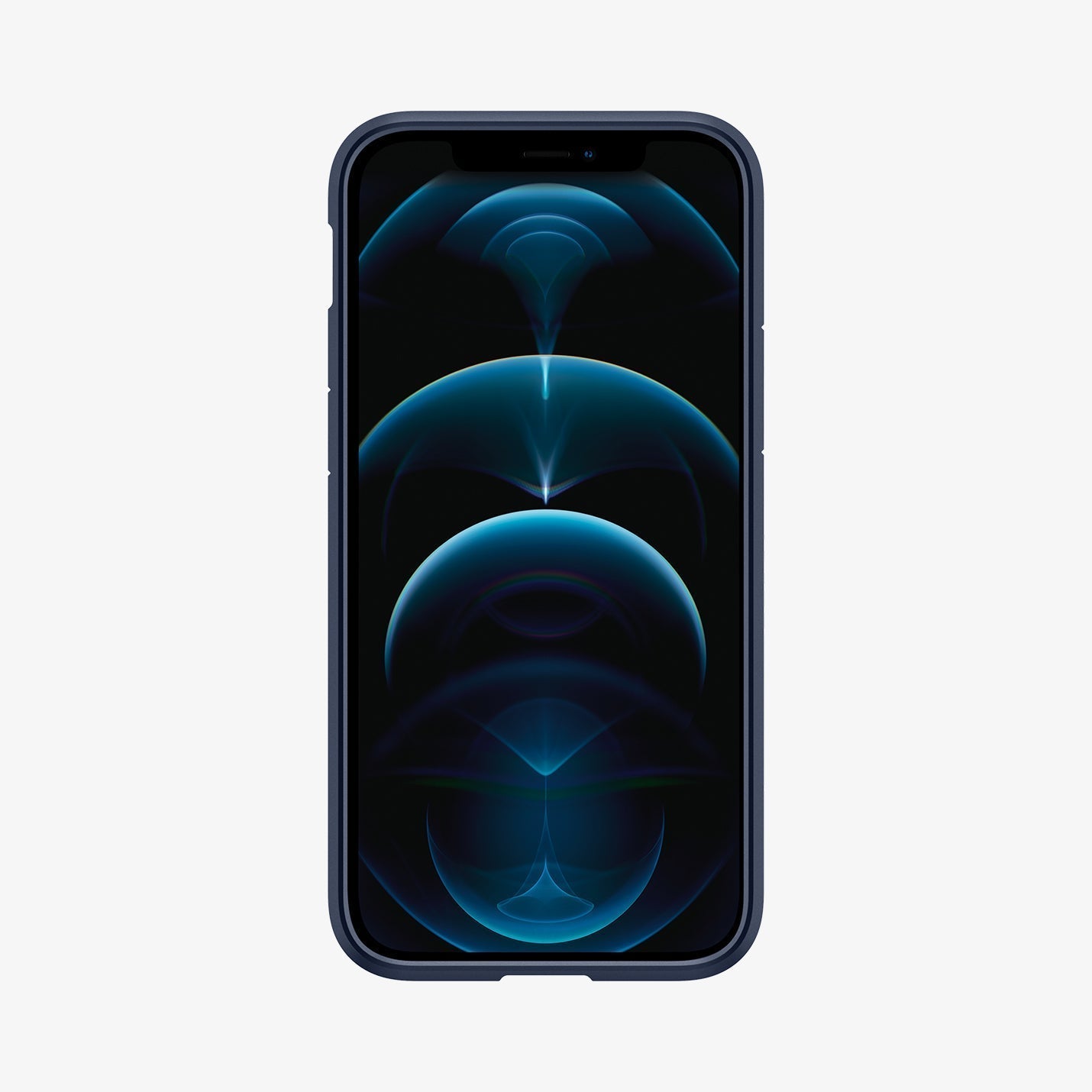 ACS01618 - iPhone 12 Pro Max Case Ultra Hybrid in crystal clear showing the back