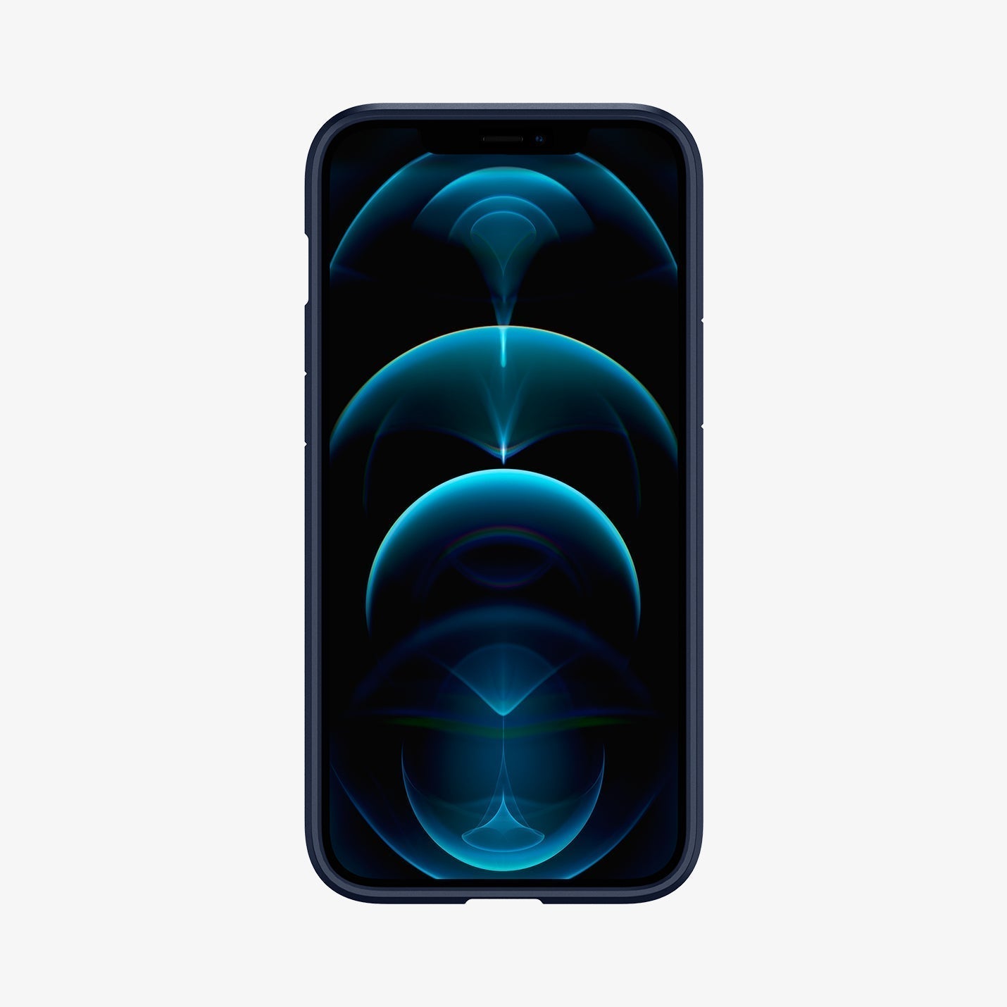 ACS01618 - iPhone 12 Pro Max Case Ultra Hybrid in crystal clear showing the back