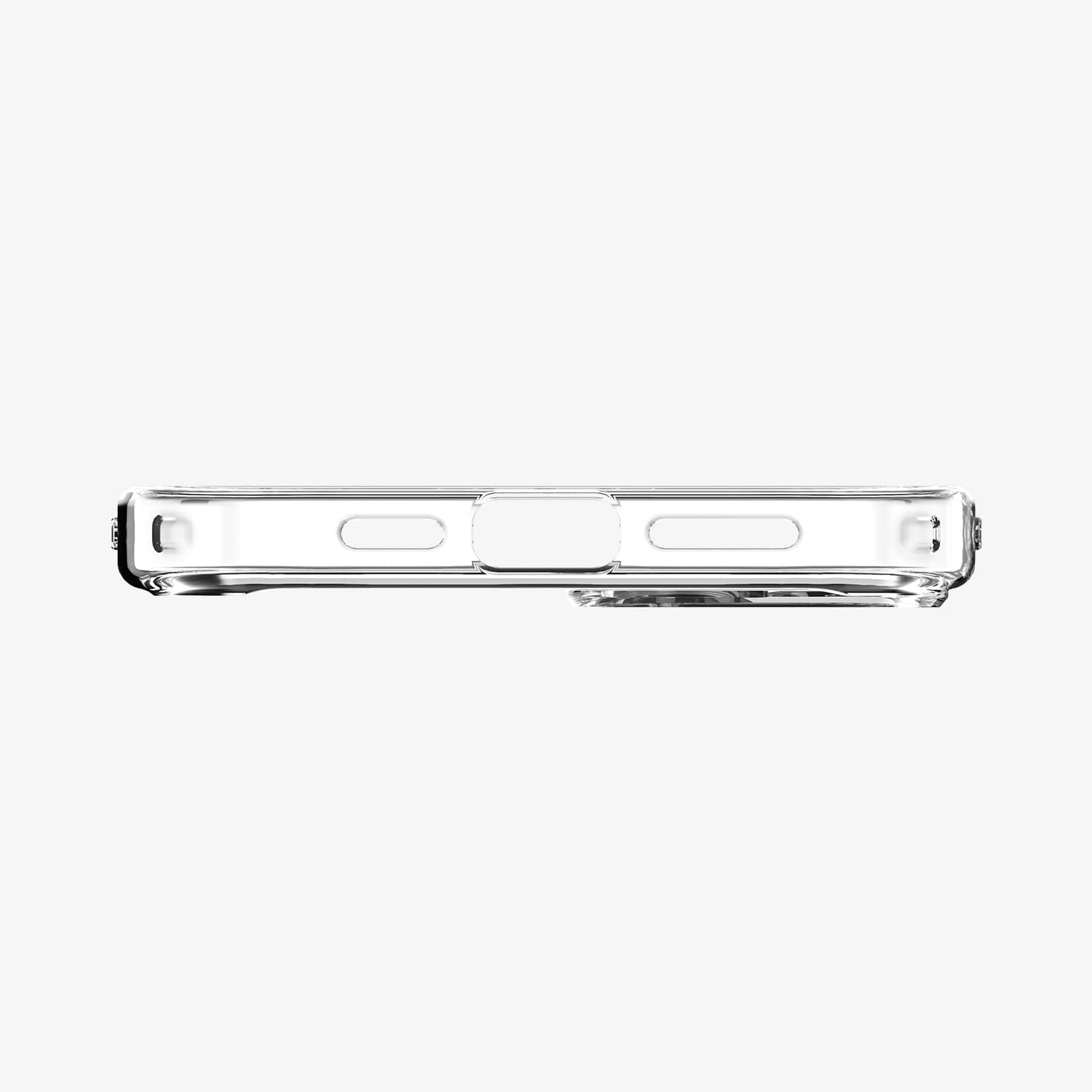 ACS04816 - iPhone 14 Pro Max Case Ultra Hybrid in crystal clear showing the back