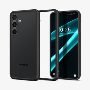 ACS07292 - Galaxy S24 Ultra Case Ultra Hybrid in Crystal Clear showing the back