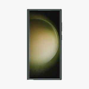 ACS05617 - Galaxy S23 Ultra Case Ultra Hybrid in crystal clear showing the back