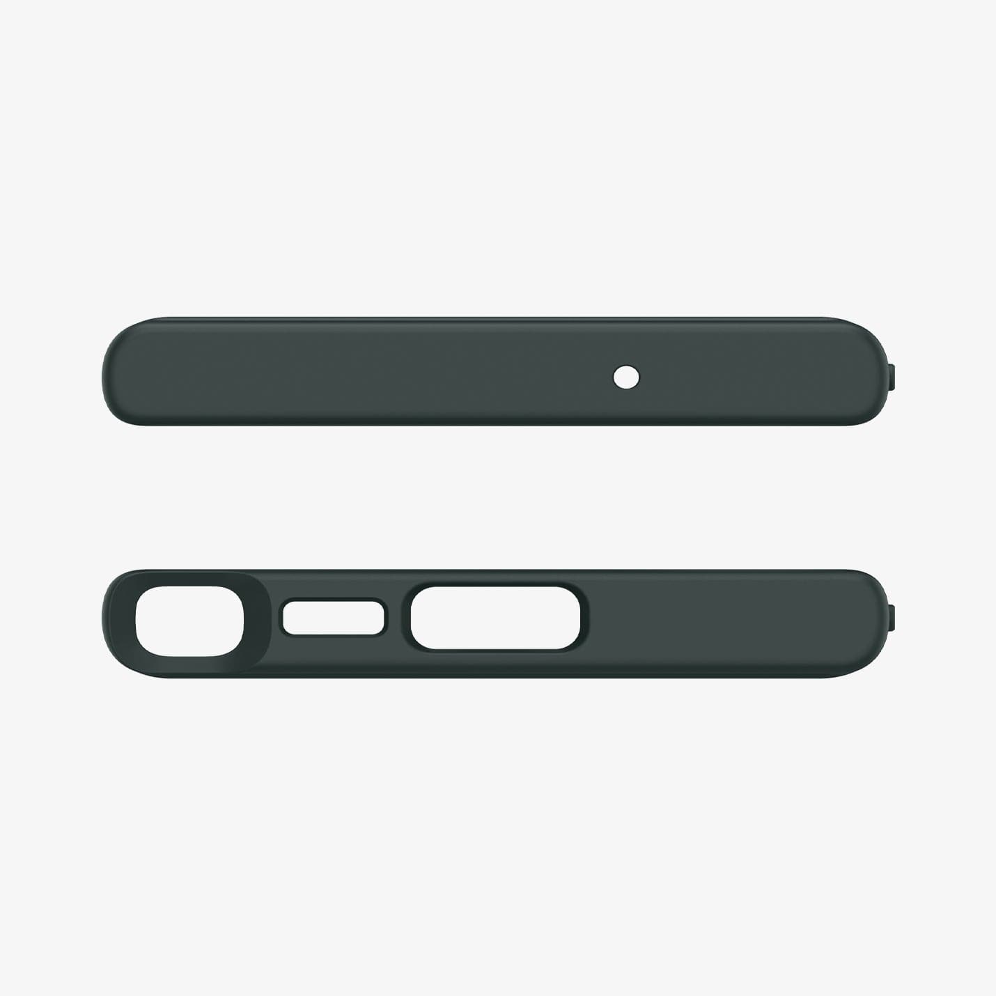 ACS05617 - Galaxy S23 Ultra Case Ultra Hybrid in crystal clear showing the back