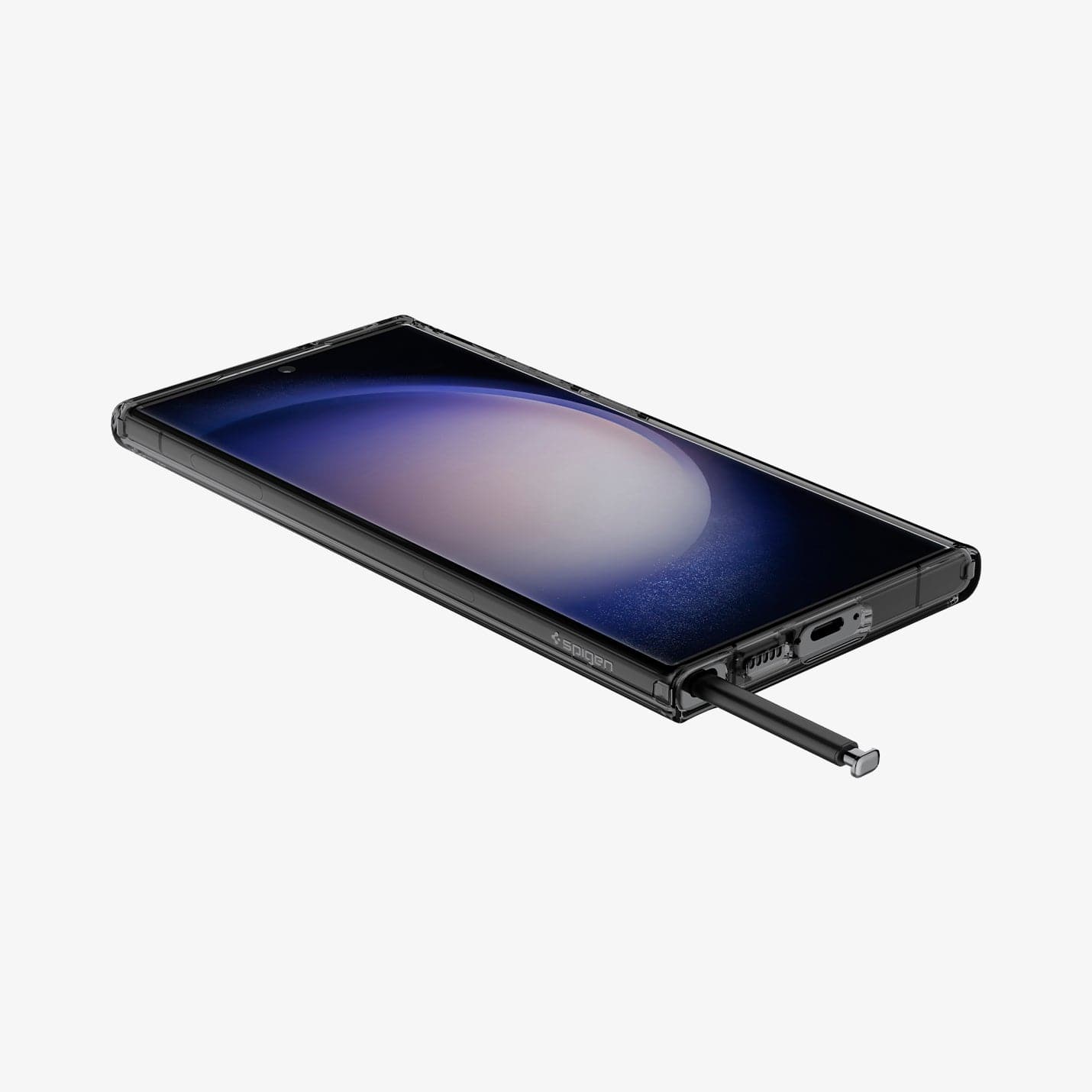 ACS05620 - Galaxy S23 Ultra Case Ultra Hybrid in zero one showing the back