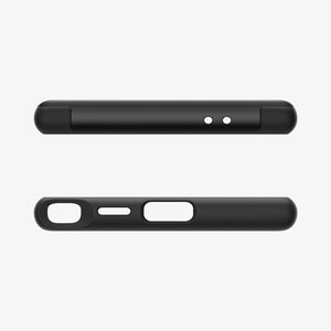 ACS07188 - Galaxy S24 Ultra Case Slim Armor (MagFit) in Metal Slate showing the back