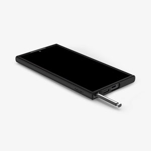 ACS07292 - Galaxy S24 Ultra Case Ultra Hybrid in Crystal Clear showing the back