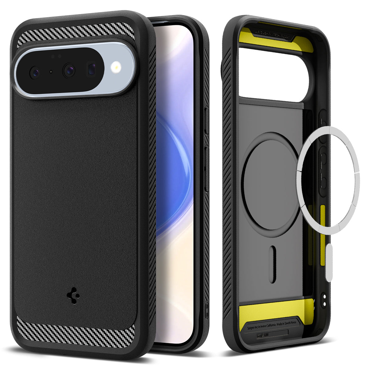 غطاء Spigen Pixel 10 Pro / Pixel 10 – Rugged Armor (MagFit)