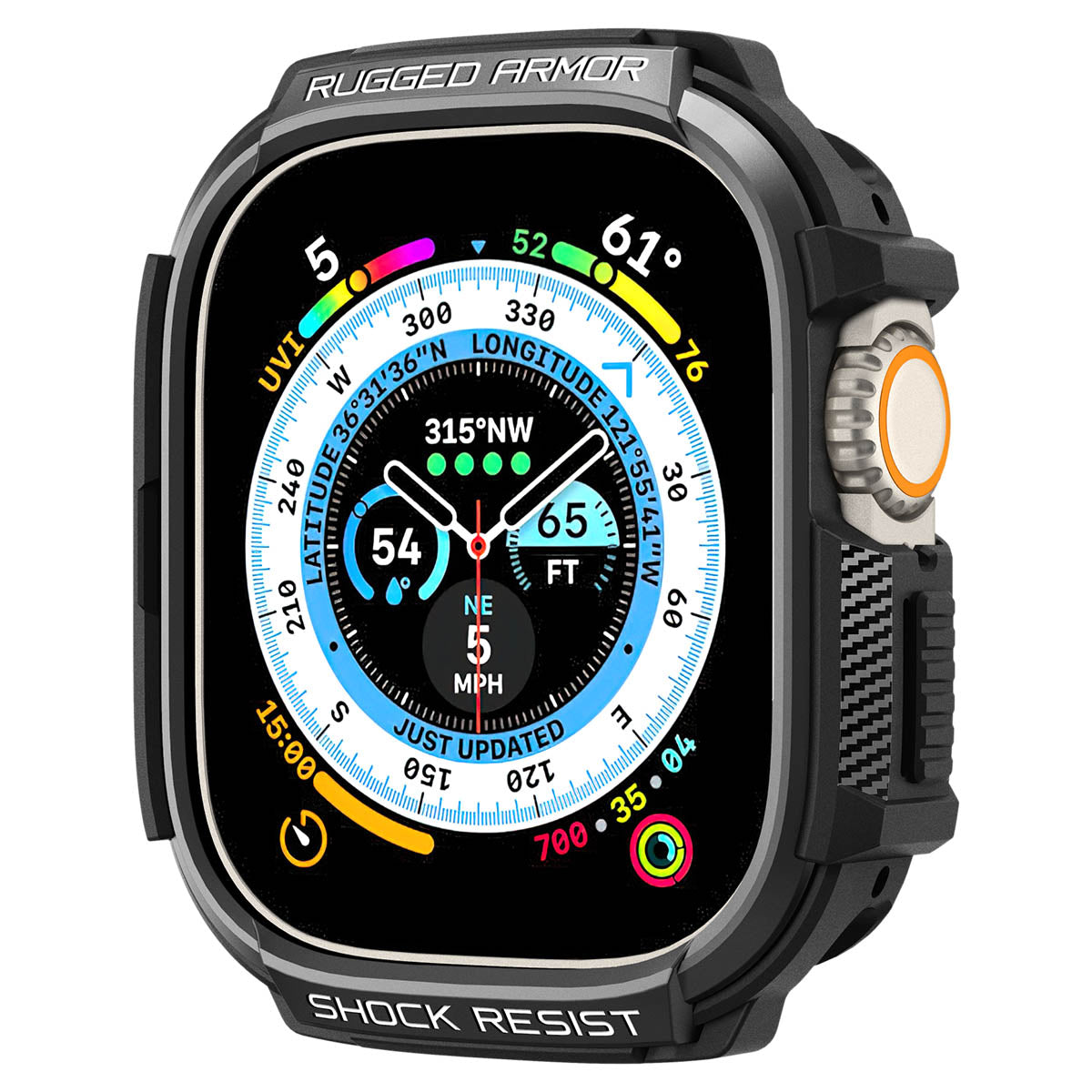 غطاء Spigen لساعة Apple Watch Ultra 3/2/1 - Rugged Armor