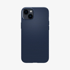 ACS04813 - iPhone 14 Pro Max Case Liquid Air in matte black showing the back