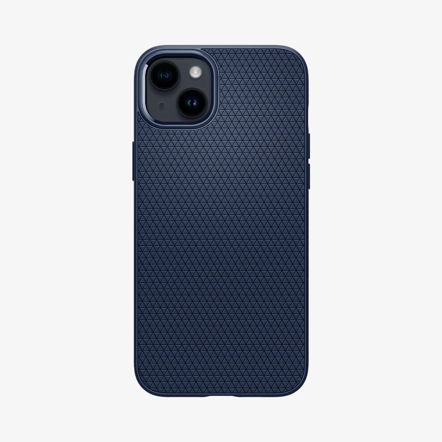 ACS04813 - iPhone 14 Pro Max Case Liquid Air in matte black showing the back