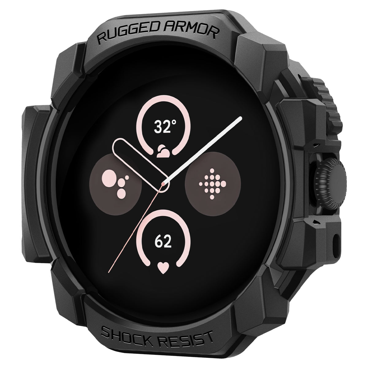 غطاء Spigen لـ Pixel Watch 3 (45مم) – Rugged Armor