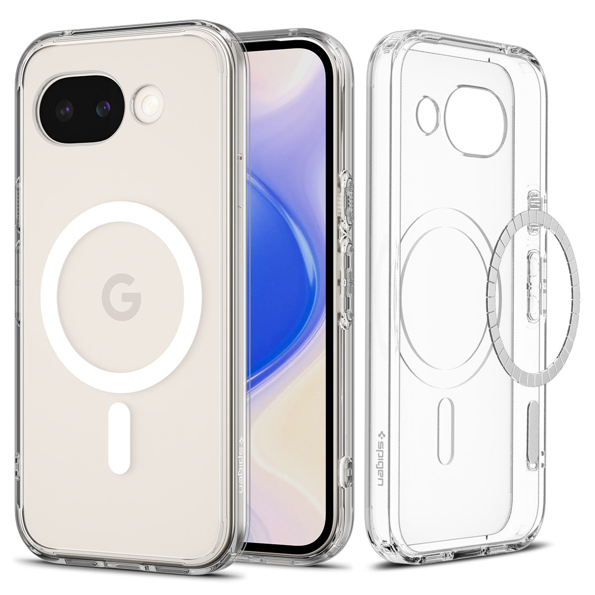 غطاء Spigen Google Pixel 10a – Ultra Hybrid MagFit (متوافق مع MagSafe، جاهز لـ PixelSnap)