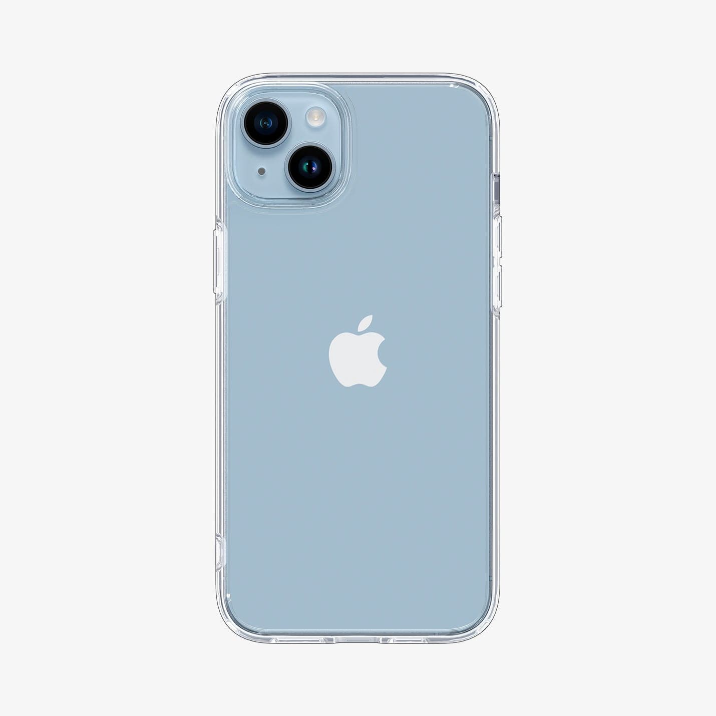 ACS04816 - iPhone 14 Pro Max Case Ultra Hybrid in crystal clear showing the back