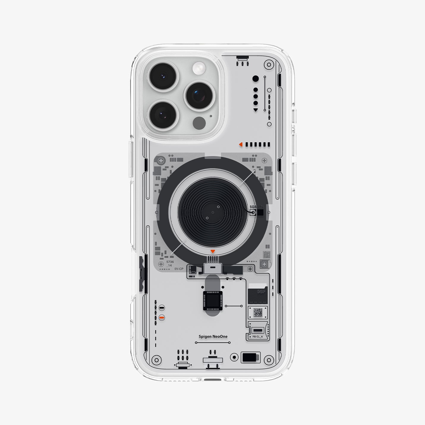 غطاء Spigen لهواتف iPhone 16 Pro Max / 16 Pro – Ultra Hybrid Neo One (MagFit)