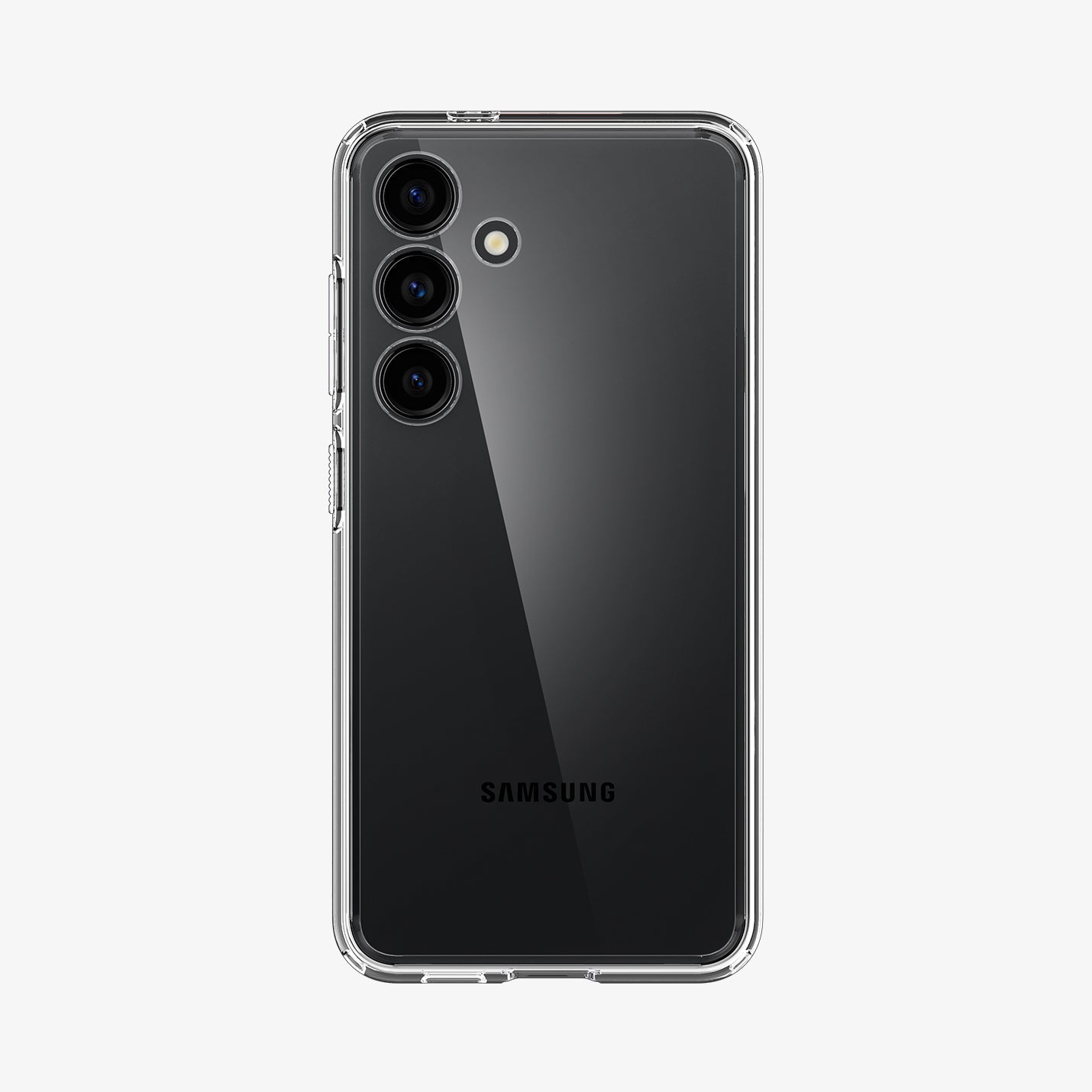 ACS07292 - Galaxy S24 Ultra Case Ultra Hybrid in Crystal Clear showing the back